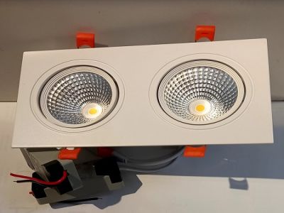 ĐÈN LED ÂM TRẦN ĐÔI OEM  (CHÓA TRONG)